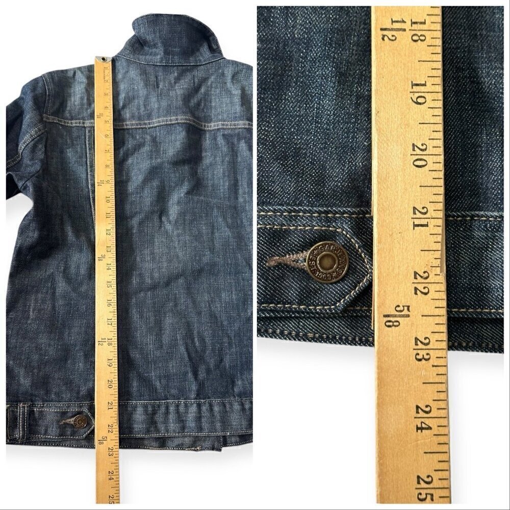 GAP Limited Edition Blue Denim Jean Jacket, Size L - Picture 12 of 12